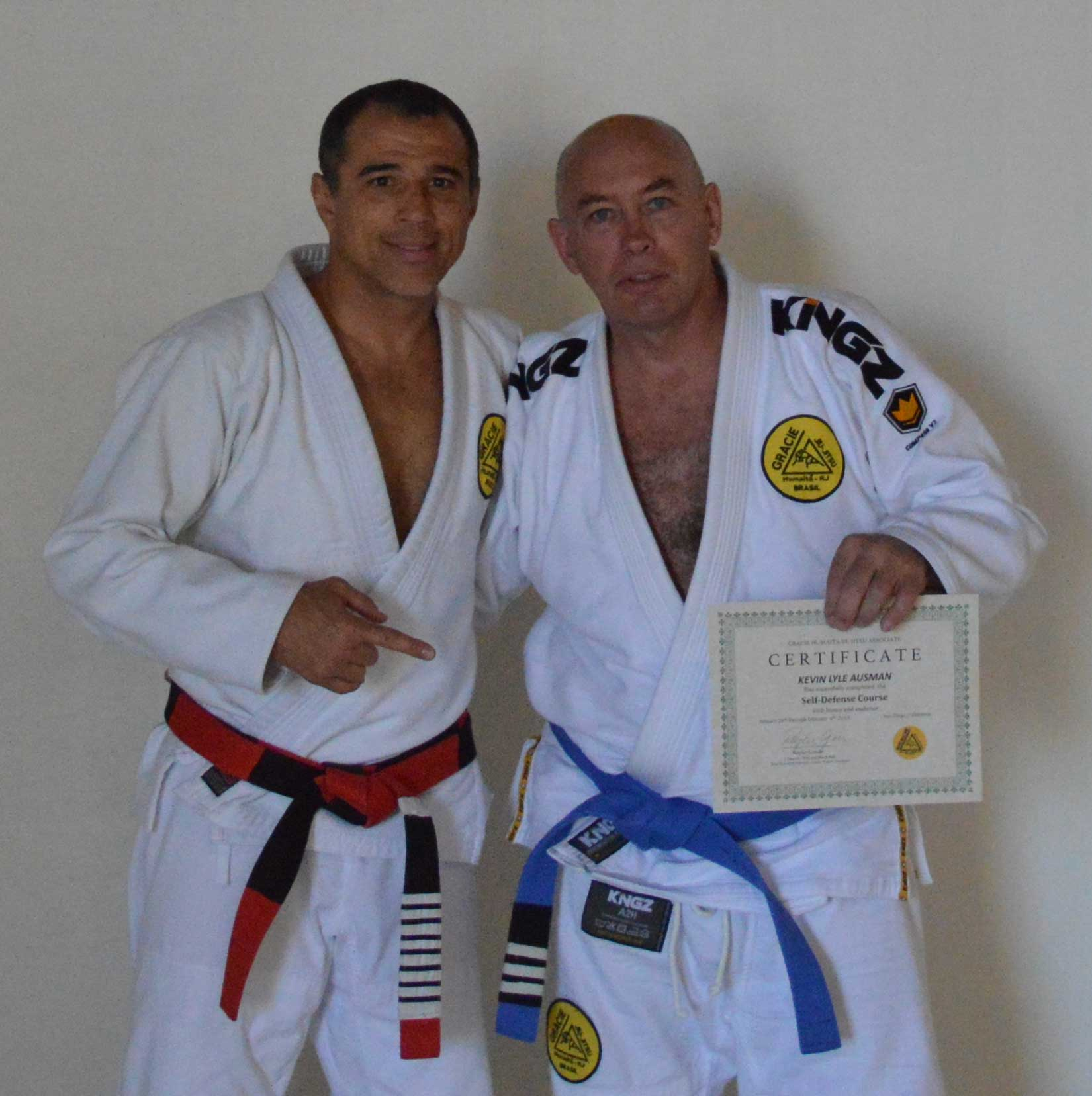 kevin with master royler 2